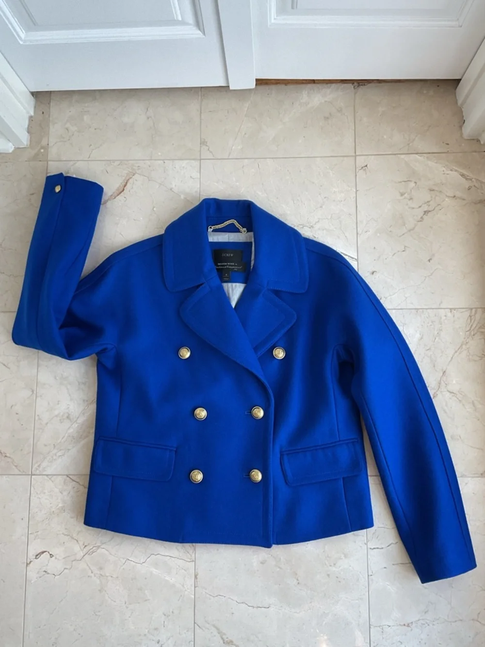 NWOT J Crew women’s Peacoat - Picture 5 of 8